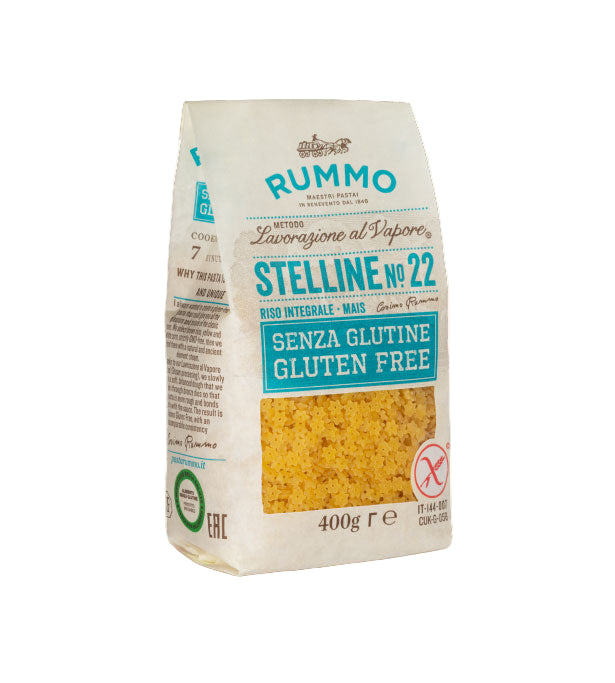 Paste fara Gluten RUMMO Stelline N°22 400g