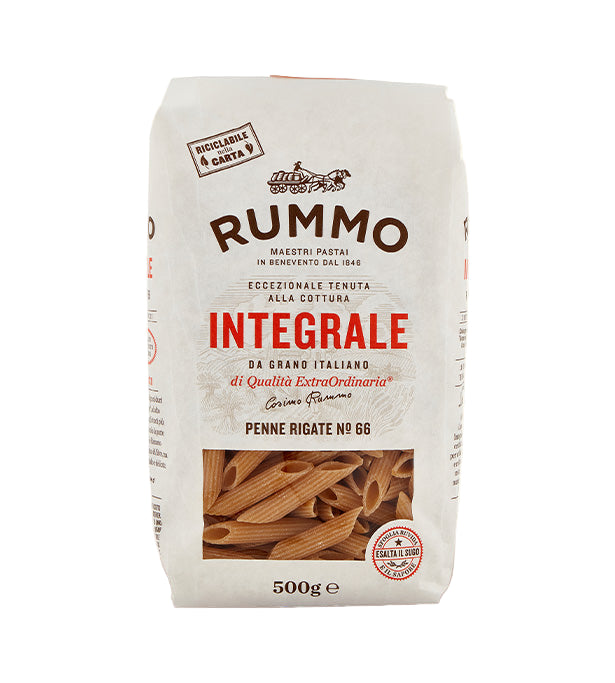 Paste Integrale RUMMO Penne Rigate N° 66 500g