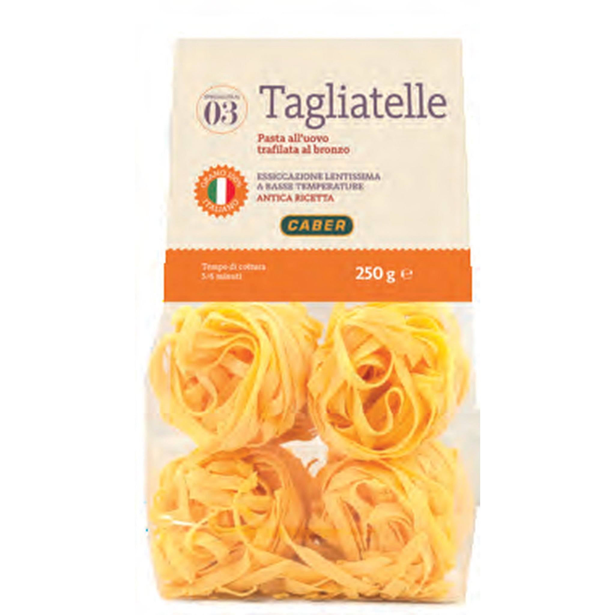 Paste cu ou Caber TAGLIATELLE – 250 g