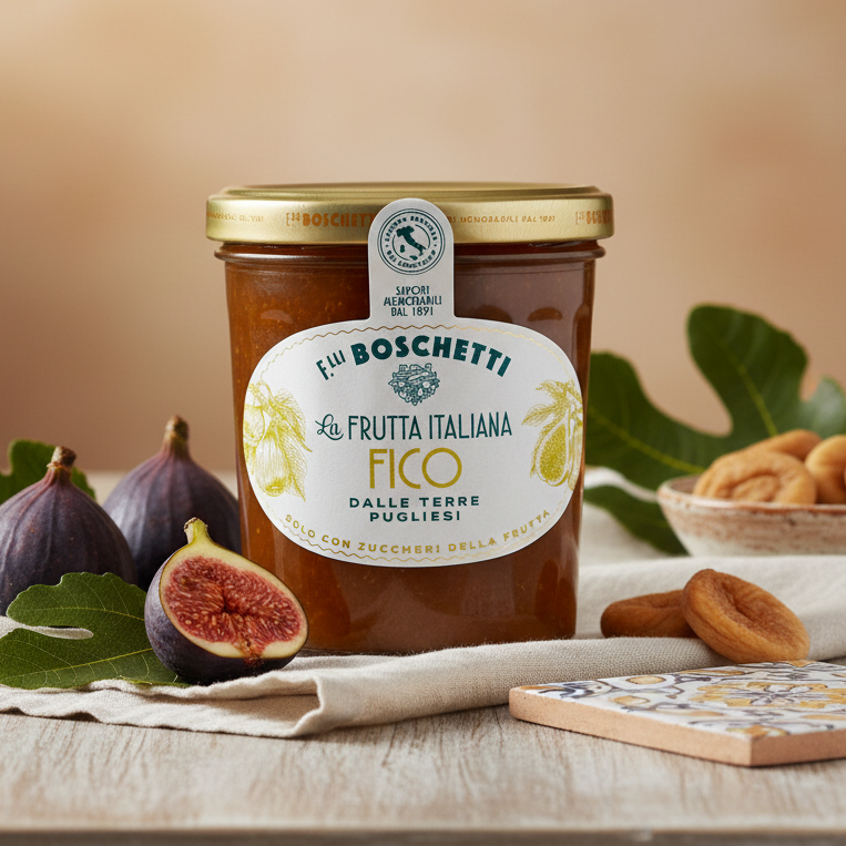 Dulceață Extra de Smochine cu Conținut Ridicat de Fructe 320g – Fratelli Boschetti