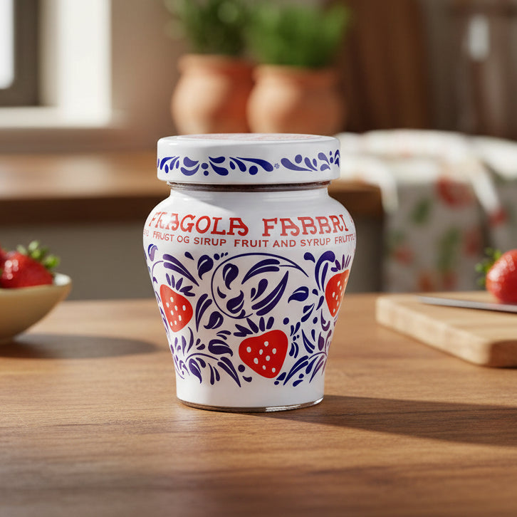 Căpșuni în sirop 230g Fabbri Fragola (Fără gluten)