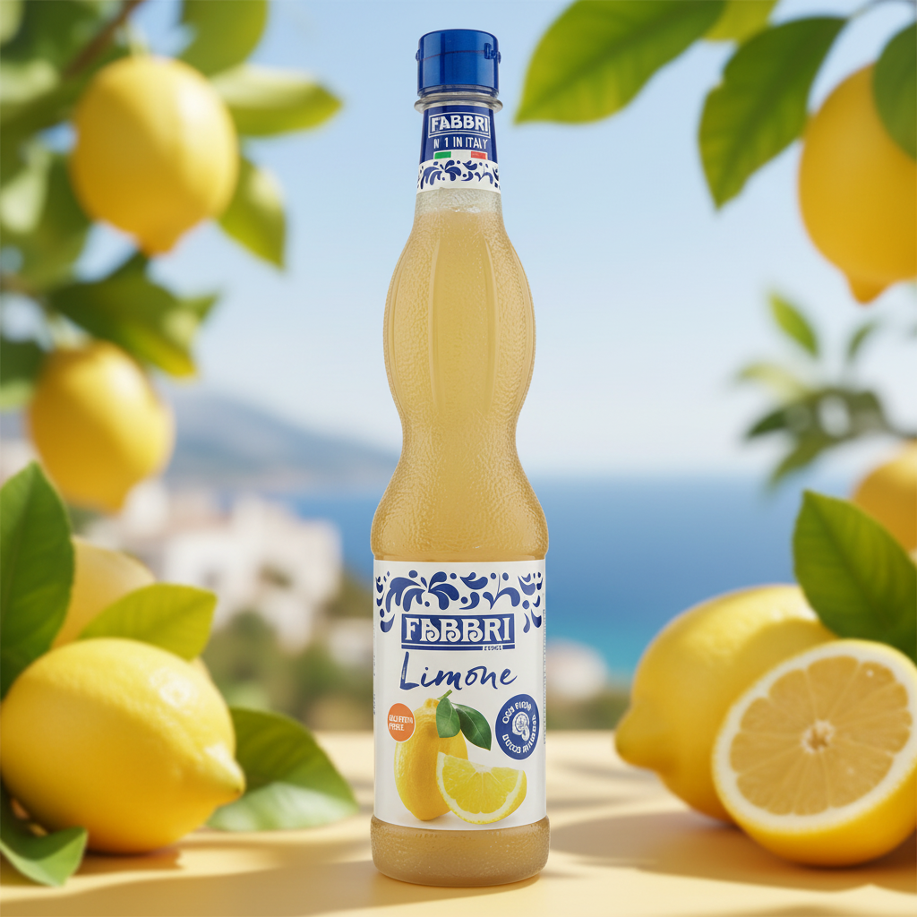 Sirop de Lămâie Italian Fără 560ml Fabbri (Fără gluten)