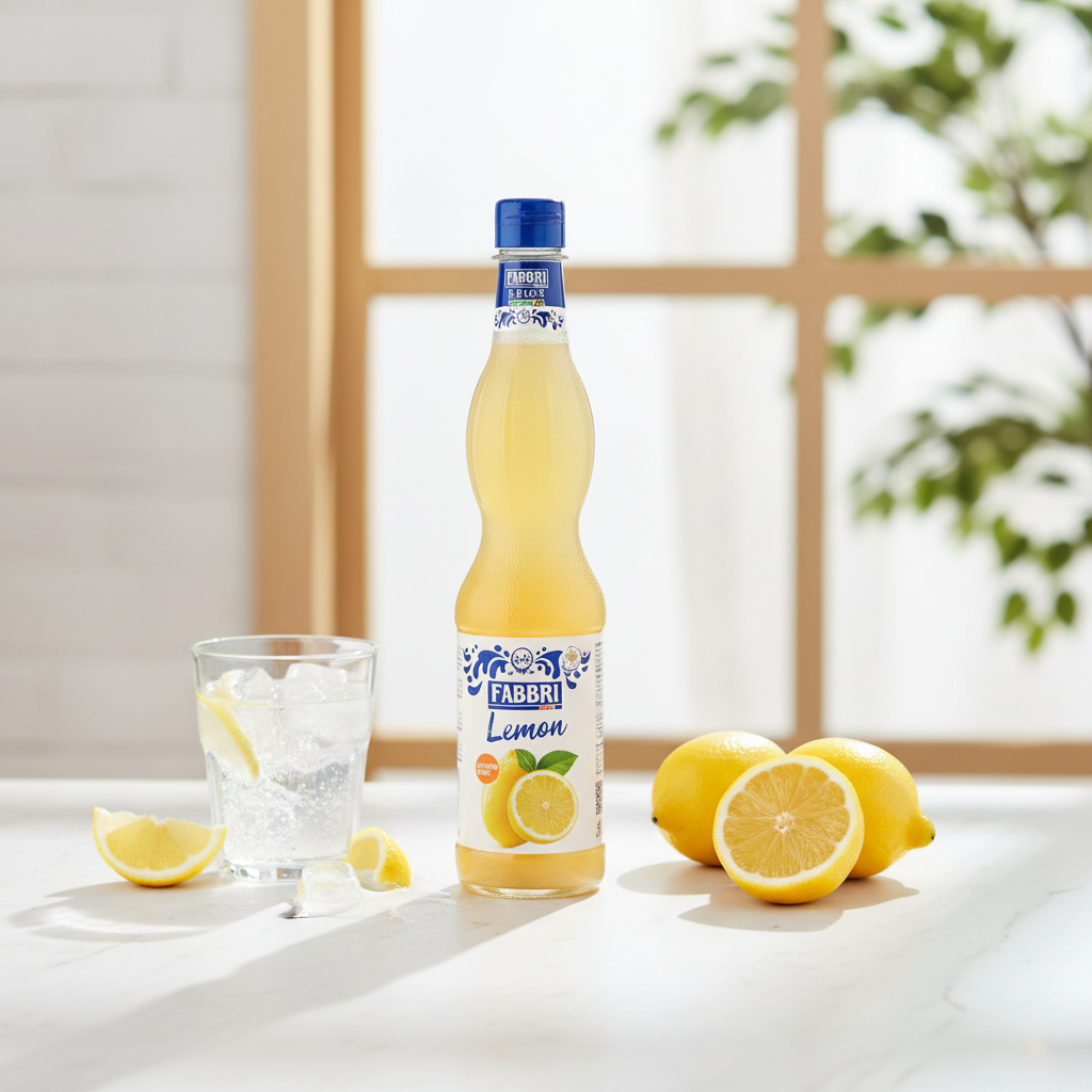 Sirop de Lămâie Italian Fără 560ml Fabbri (Fără gluten)