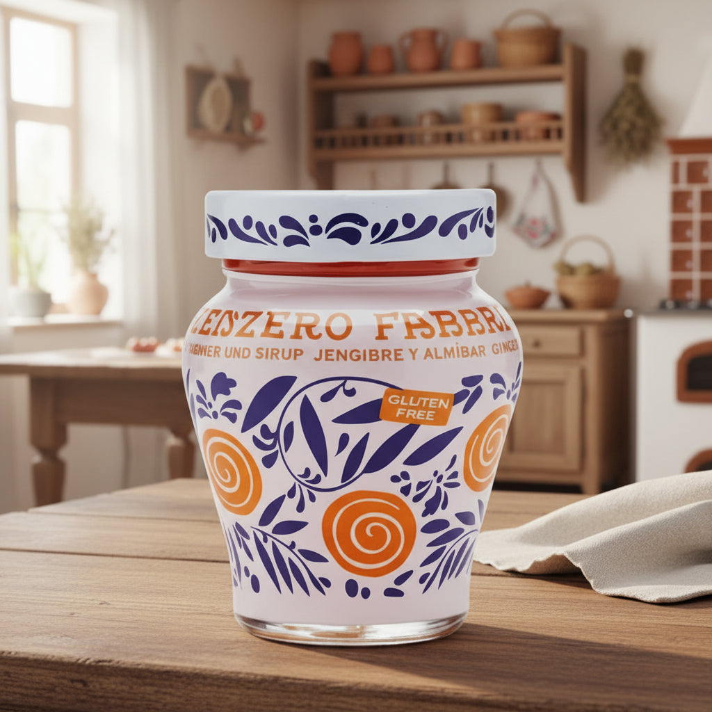 Ghimbir în sirop 230g Fabbri Zenzero (Fără gluten)