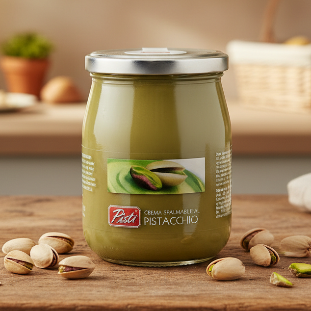 Cremă Spalmabilă de Fistic Sicilian Magnum 600g Pistì (Fără gluten)