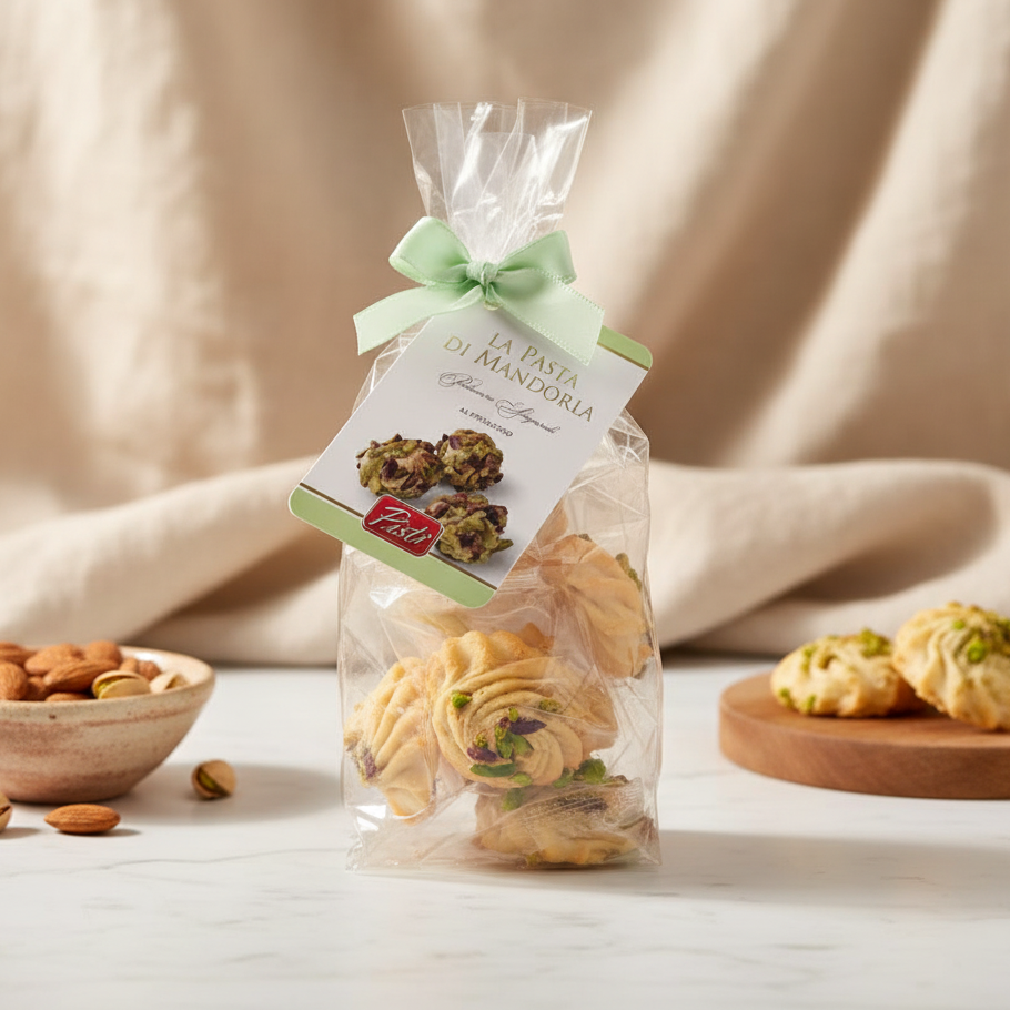 Biscuiți Sicilieni cu Migdale și Fistic 150g – Pisti