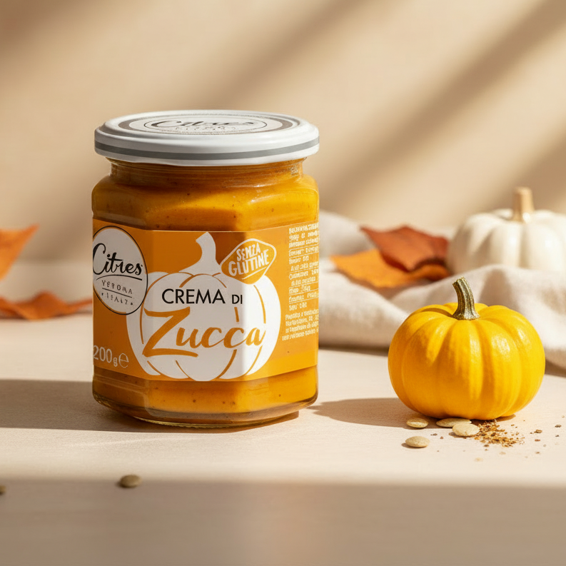 Cremă Tartinabilă din Dovleac Italian 200 g  Citres (Fără gluten)