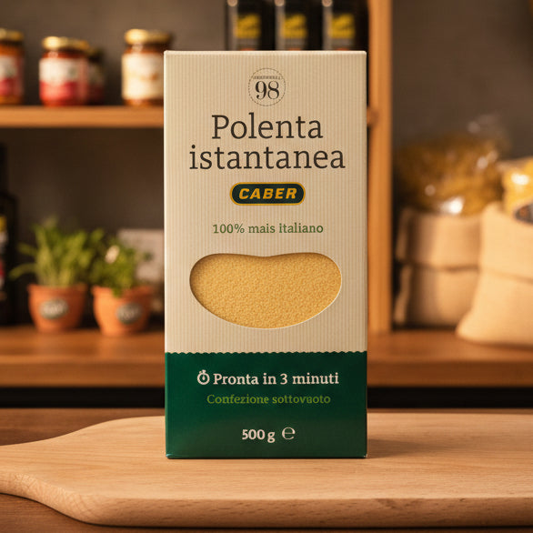 Mălai italian instant pentru mămăligă – CABER 500 g