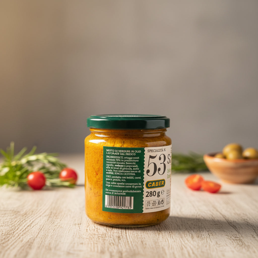 Sos roșu din legume proaspete 280g – Caber