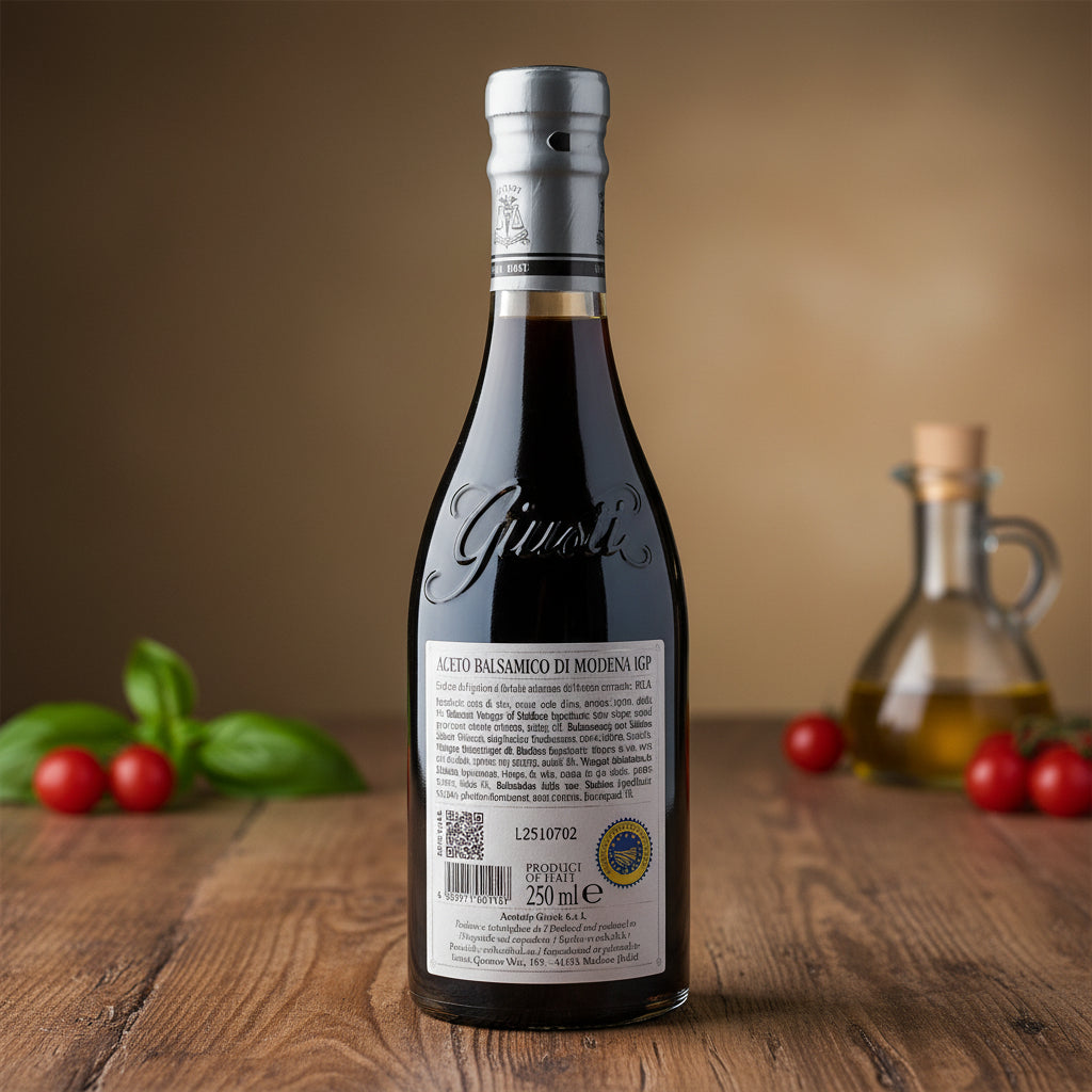 Oțet balsamic de Modena 250ml IGP Giuseppe Giusti “Gran Deposito – Medaglia d’Argento” – Italia