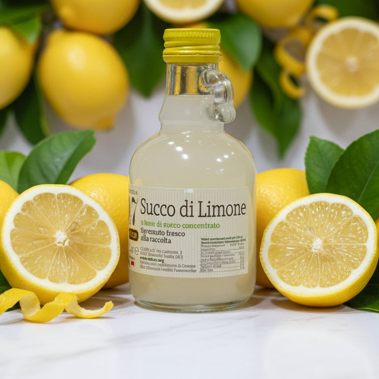 Suc de lămâie 250ml – Caber (din concentrat, presat proaspăt)