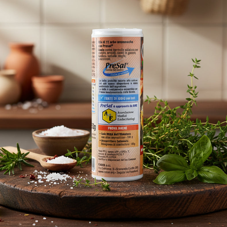 Condiment ORIS cu ierburi aromatice și sare iodată pentru carne și legume – CABER 150g