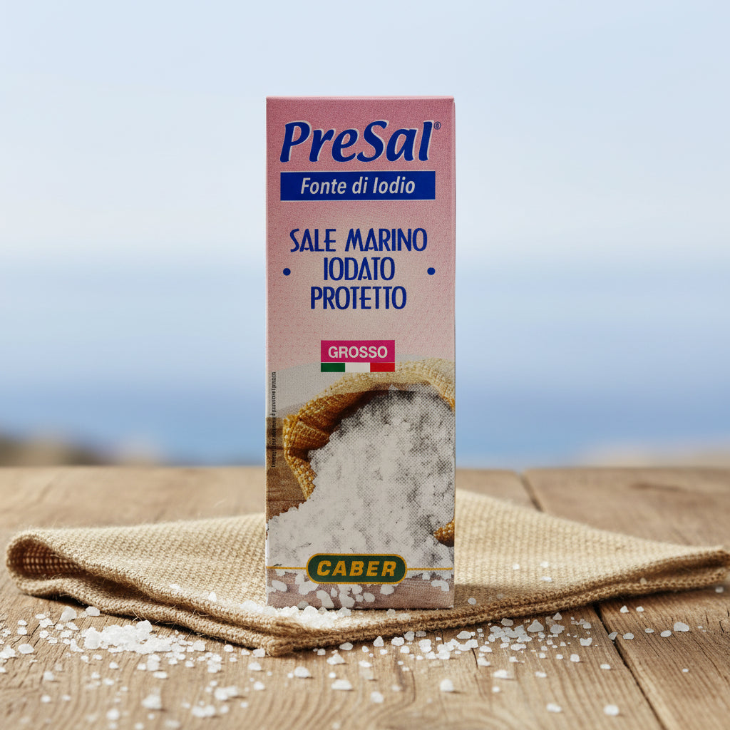 Sare marină iodată PreSal Grosso 500g – Caber (Italia)