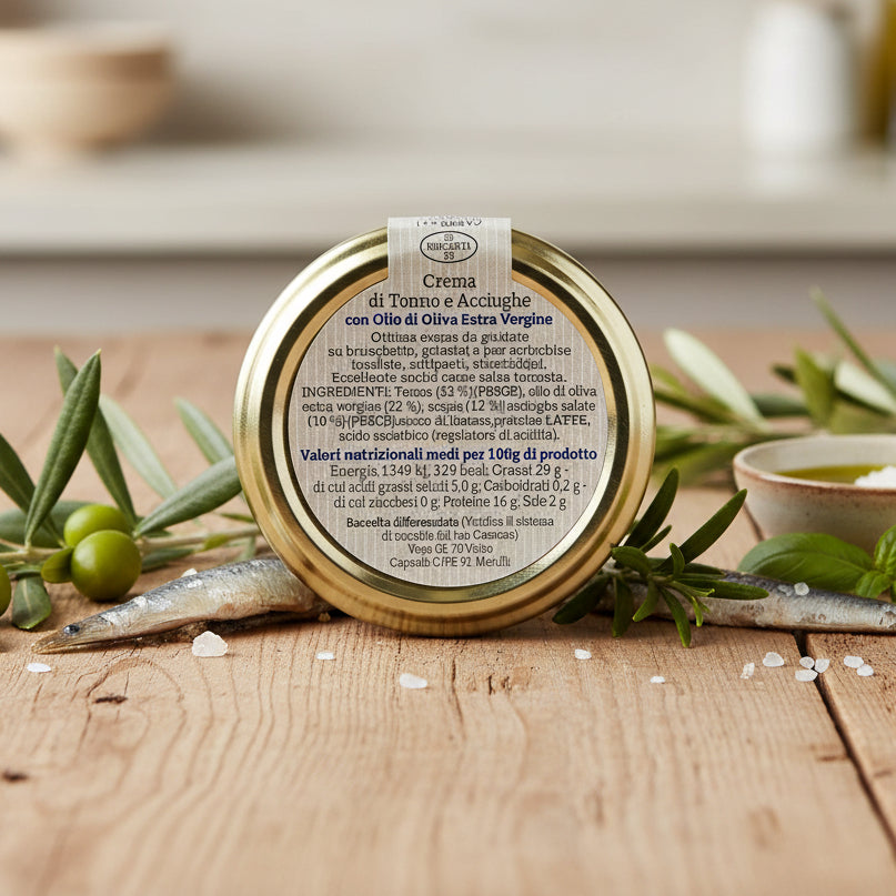 Cremă de ton si anșoa – Caber (110g)