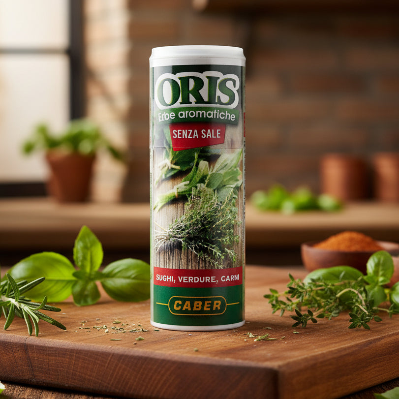 Mix de ierburi aromatice fără sare – CABER ORIS – 60g