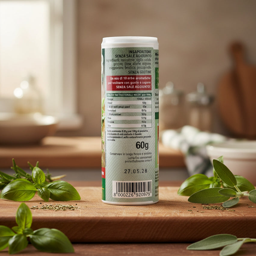 Mix de ierburi aromatice fără sare – CABER ORIS – 60g