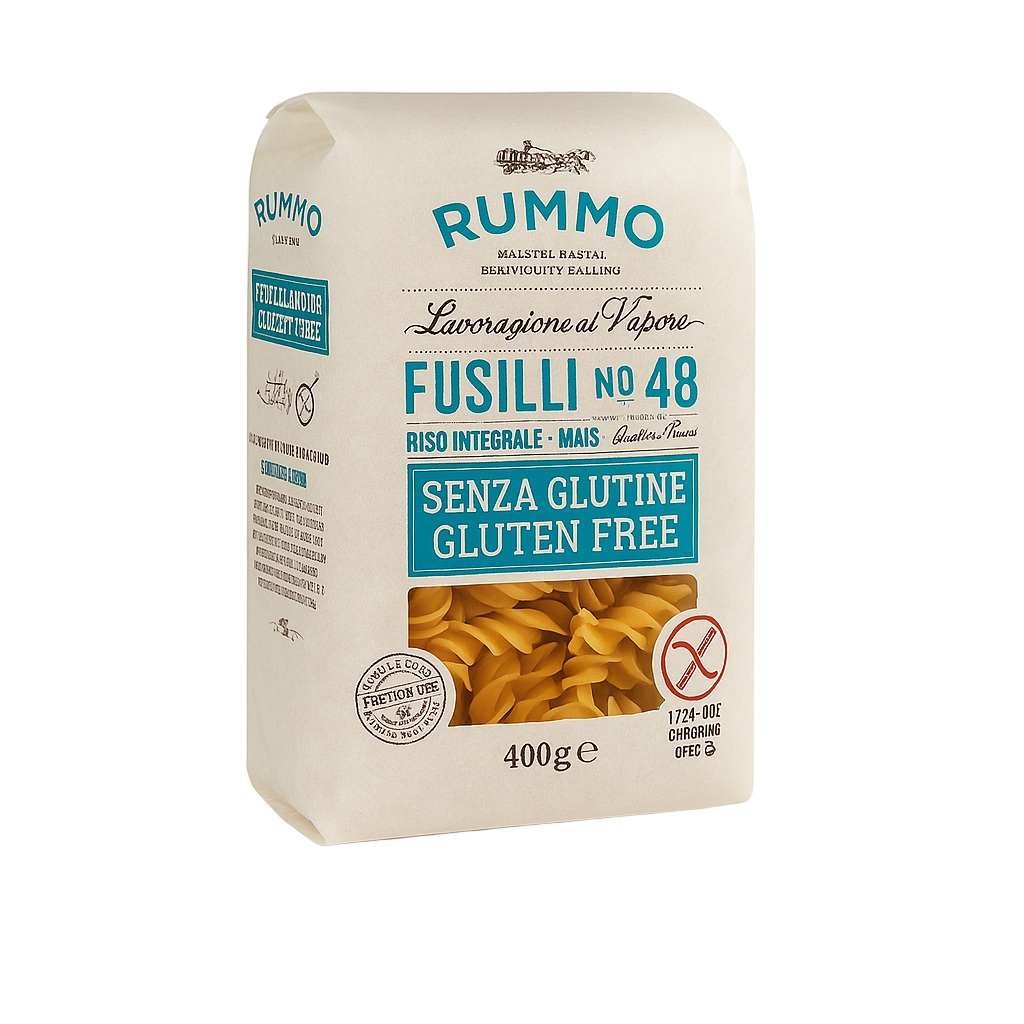 Paste fara Gluten RUMMO Fusilli Nº 48 400g