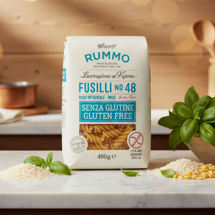 Paste fara Gluten RUMMO Fusilli Nº 48 400g
