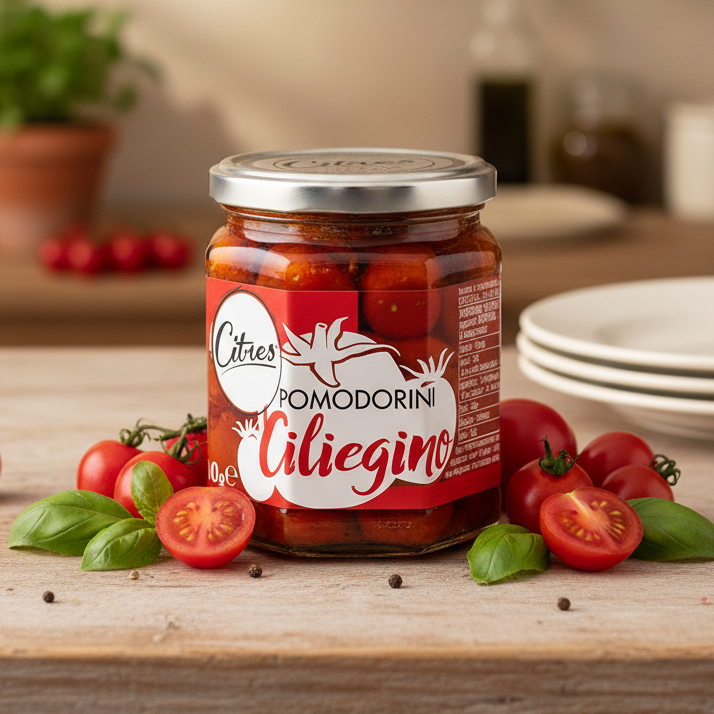 Citres – Roșii Cherry Uscate în Ulei 200 g