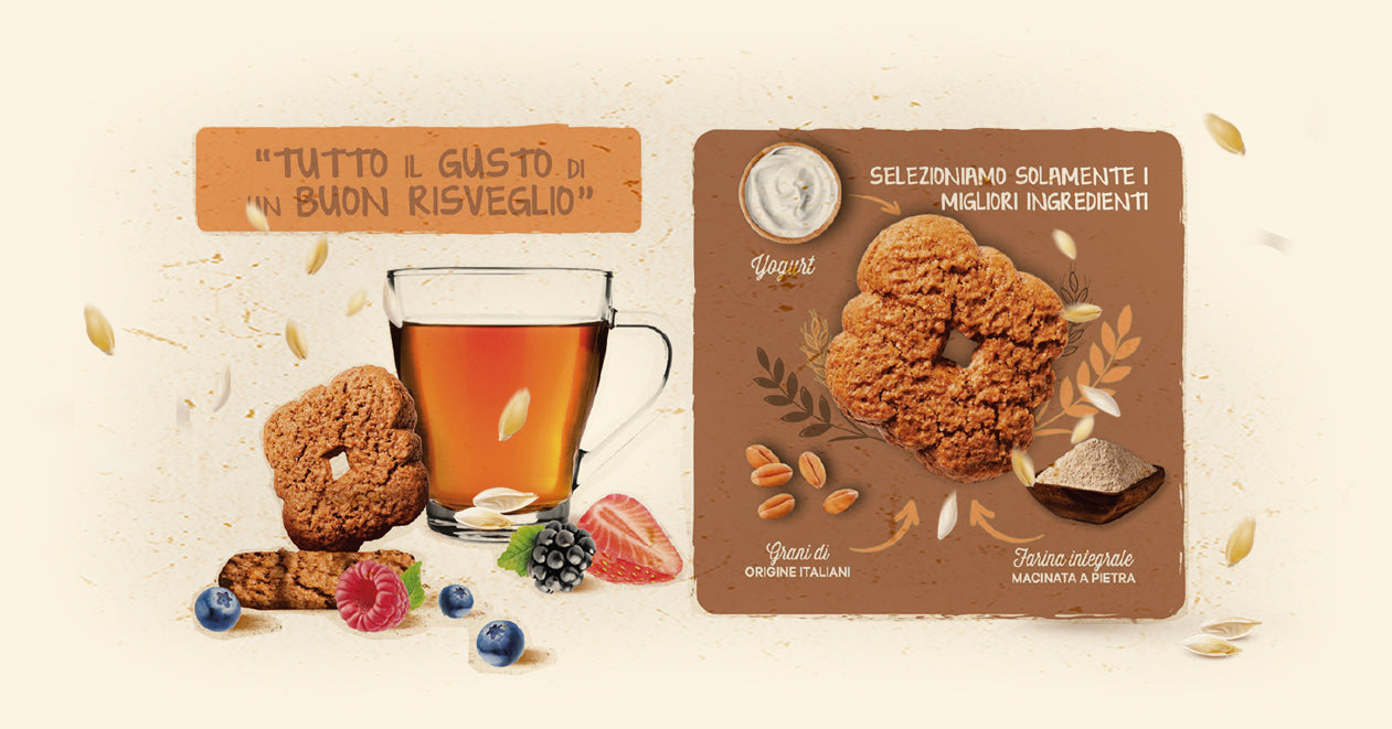 Falcone – Fursecuri cu făină integrală macinată la piatră 500 g