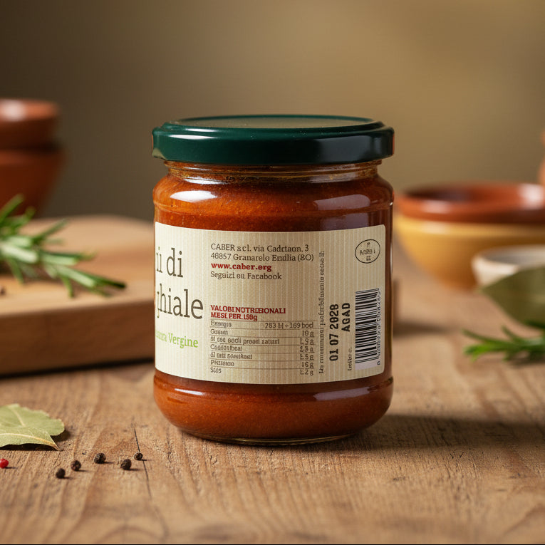 Ragù di Cinghiale - legume si carne de mistret, 180g | Specialitatea nr. 22 Caber