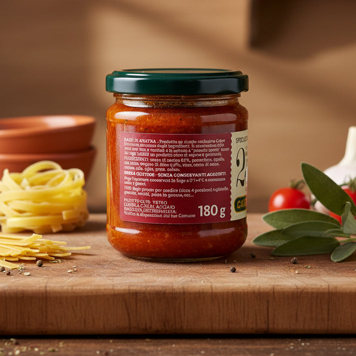 Ragù di Anatra – legume si carne de rata, Specialitatea Nr. 23 – Caber, 180g