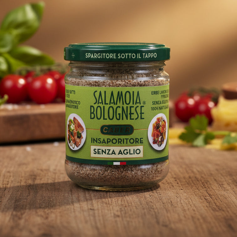 Salamoia Bolognese fără usturoi – Caber, 200g