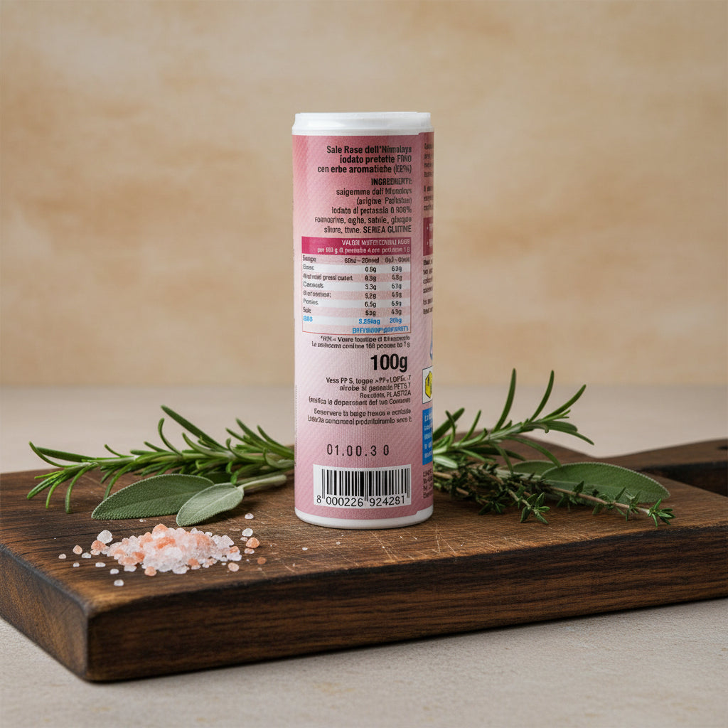 Sare Roză de Himalaya cu Ierburi Aromatice – 100g – CABER