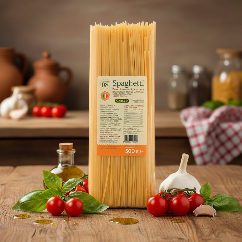 Spaghetti din griș de grâu dur Caber 500g — Băcănia Befana Cluj-Napoca
