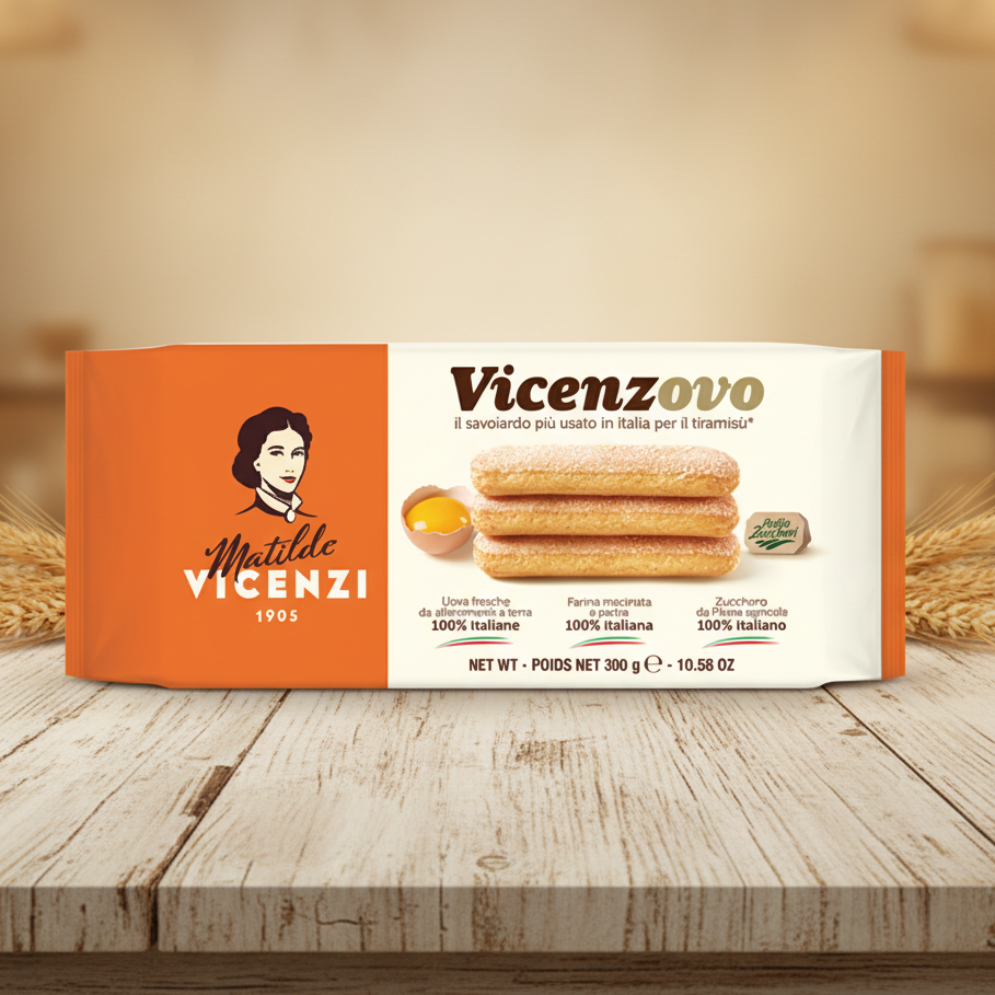 Pișcoturi traditionale italiene  300 g - Savoiardi Matilde Vicenzi Vicenzovo